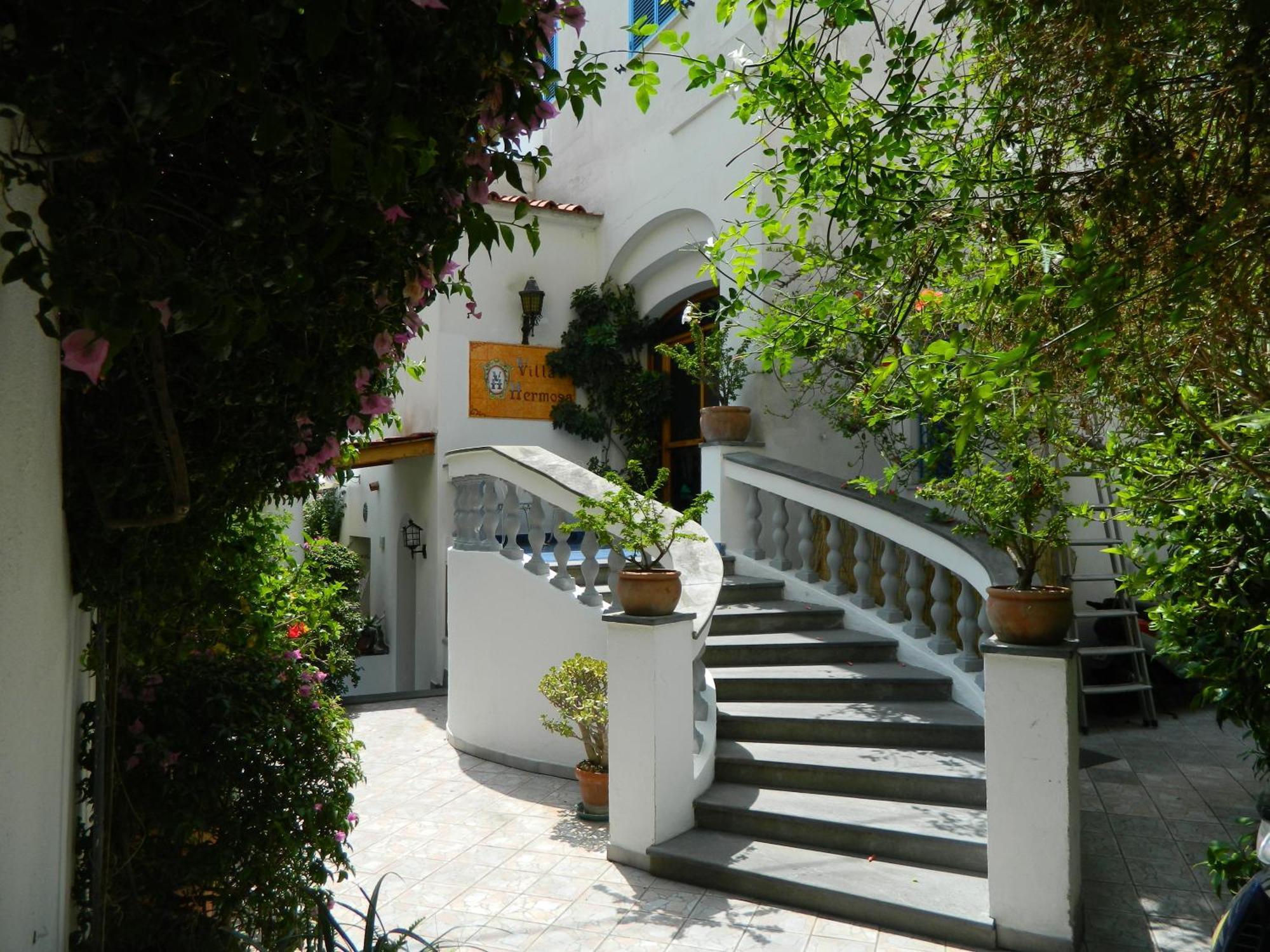 Hotel Villa Hermosa Isquia Exterior foto